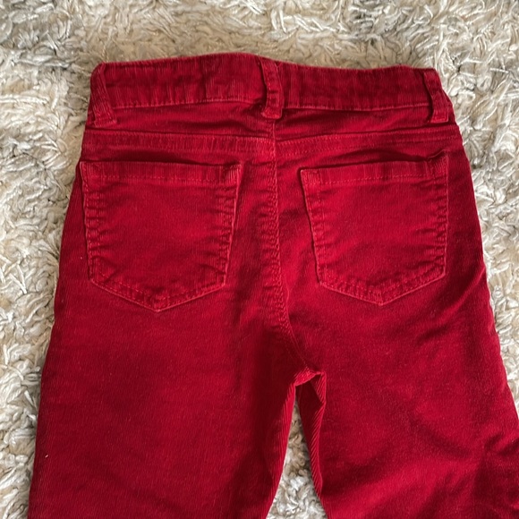 Payton & Parker Red Corduroy Adjustable Waist Pants Kids size 5T - Picture 8 of 8